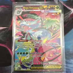 Pokemon TCG Mega Evolutions Venusaur EX 177/132 Special Illustration Rare - Image 4