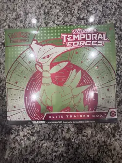 NEW Pokemon TCG Temporal Forces IRON LEAVES ETB Elite Trainer Box SEALED - Image 1