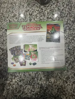 NEW Pokemon TCG Temporal Forces IRON LEAVES ETB Elite Trainer Box SEALED - Image 2