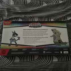 Lucario Ex Prismatic Evolutions Premium Collection Sealed Pokemon TCG - Image 3