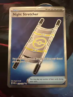 Night Stretcher Mega Evolution Ultra Rare #173/132 Pokemon Near Mint - Image 1