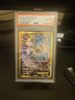 Pokemon TCG Mewtwo EX (Full Art) 103/108 XY Evolutions PSA 10 GEM MINT - Image 3
