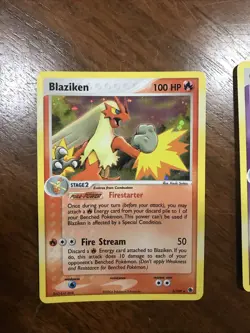 Vintage Pokemon Ruby And Sapphire Cards Lot Of 2 Nice Played Condition - Image 2