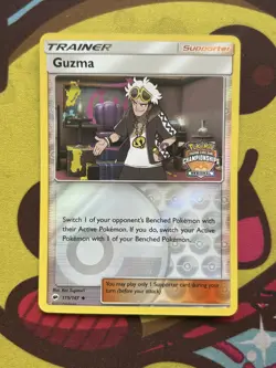 Pokemon Guzma 115/147 - Regional Promo - SM Burning Shadows - Image 1