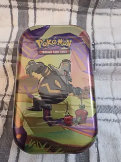 Pokemon TCG Scarlet & Violet – Shrouded Fable Dusknoir Mini Tin - Factory Sealed - Image 1