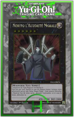 Norito l'Autorite Morale - PGL3-FR074 - Carte Yu-Gi-Oh Francaise - Image 1