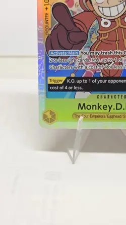 One Piece Monkey D Luffy OP07-109 SR 500 Years In The Future English NM - Image 5