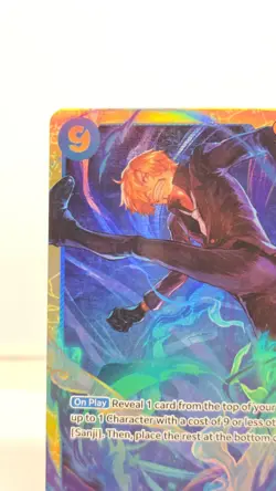 One Piece CCG Sanji OP06-119 SEC Wings of the Captain NM-MT Condition - Image 2