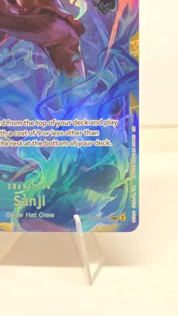 One Piece CCG Sanji OP06-119 SEC Wings of the Captain NM-MT Condition - Image 5