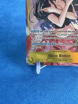 EB03-055 Nico Robin SR Alt Art Heroines Edition One Piece TCG English Card - NM - Image 5