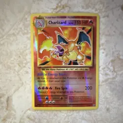 Pokemon Charizard 150 HP Holo Rare Card Evolutions 2016 11/108 NEVER PLAYED! - Image 1