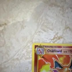 Pokemon Charizard 150 HP Holo Rare Card Evolutions 2016 11/108 NEVER PLAYED! - Image 2