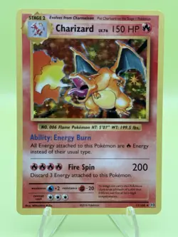 Charizard 11/108 Pokemon Evolutions XY Holo Rare Card - Image 1