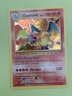 Charizard 11/108 Pokemon Evolutions XY Holo Rare Card - Image 3