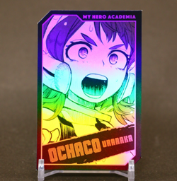 Ochaco Uraraka My Hero Academia Character Holo Card Collection TCG Game japan b - Image 1
