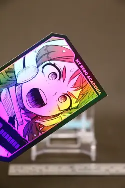 Ochaco Uraraka My Hero Academia Character Holo Card Collection TCG Game japan b - Image 4