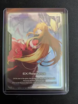 Gundam Card Game EX Resource Token EXRP-004 Bandai Card Game English Single Card - Image 1