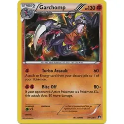 Garchomp 70/122 Holo Breakpoint Pokemon Card NM - Image 1