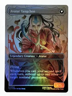 The Legend of Yangchen / Avatar Yangchen- Borderless FOIL - MTG Avatar - TLA 354 - Image 2