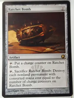 Ratchet Bomb - Scars of Mirrodin - Magic the Gathering MTG Nice! - Image 1