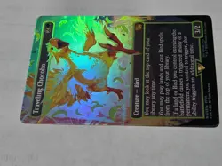Magic the gathering Traveling chocobo borderless neon ink yellow - Image 3