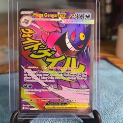 Pokemon Mega Gengar EX Full Art ASC 269/217 350 HP 230 Attack TCG Card - Image 1