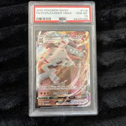 Pokemon 2020 Stonjourner Vmax Sword & Shield #116 (PSA 10 Gem Mint) [Pop 430] - Image 1