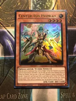*** CENTUR-ION PRIMERA *** 1ST EDITION ULTRA RARE VASM-EN016 YUGIOH! - Image 1