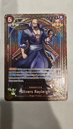 Bandai One Piece Silvers Rayleigh OP09-005 SP Holo - Image 1