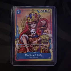 Monkey.D.Luffy (2nd Anniversary Stamped Promo) P-043 - One Piece TCG - English - Image 3