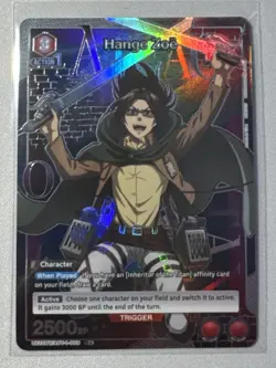 Hange Zoe AOT-1-069 R* Parallel Attack On Titan Union Arena Card - Image 1