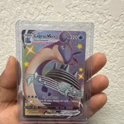 Pokemon TCG Lapras VMAX SV111/SV122 Holo Card English 2021 Water - Image 1
