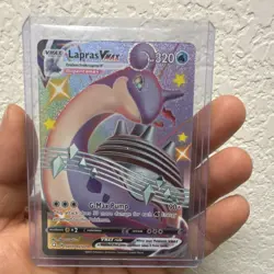 Pokemon TCG Lapras VMAX SV111/SV122 Holo Card English 2021 Water - Image 2