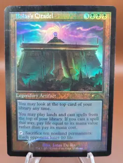 RETRO FOIL PROMO Bolas' Citadel x1 MTG WPN Gateway Magic Light Play LP English - Image 1