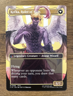 Magic MTG Final Fantasy Kefka, Court Mage #398 *NON-FOIL* Borderless Mythic - Image 2