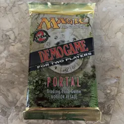 Magic the Gathering Portal Starter Set for 2 Players Factory Sealed 1997 Demo - Image 1