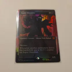 Super Shredder (Borderless Foil) 0217 TMT - NM - Ships now! - Image 1