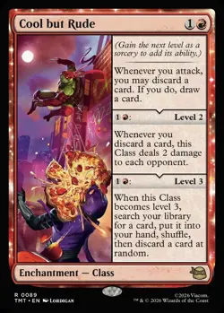 Cool but Rude x1 MTG Magic the Gathering - TMNT - Image 1