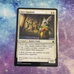 Hare Apparent (REGULAR) x1 - MTG Foundations FDN #15 - Image 1