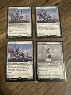 Esper Sentinel X4 (playset) Modern Horizons 2 NM Never Played MTG Magic - Image 1