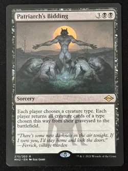 1x MTG Patriarch's Bidding - Modern Horizons 2 (MH2) #275 - Magic the Gathering - Image 3