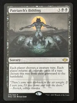1x MTG Patriarch's Bidding - Modern Horizons 2 (MH2) #275 - Magic the Gathering - Image 5