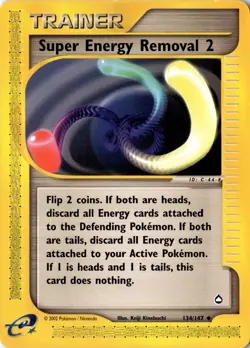 Super Energy Removal 2 134/147 - Aquapolis - Pokemon - LP - Image 1