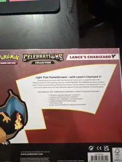 Pokemon 25th Anniversary Celebrations Lance's Charizard V Collection BOX SEALED - Image 2