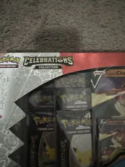Pokemon 25th Anniversary Celebrations Lance's Charizard V Collection BOX SEALED - Image 3