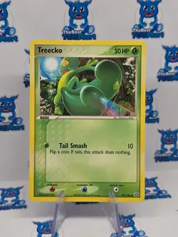 Treecko - 70/106 - Pokemon EX Emerald LP - Image 1