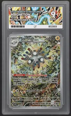 Magneton - 159 - Pokemon 2024 Black Star Promo ETB - ACE 9 - Image 1
