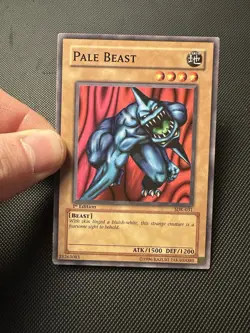 Yugioh: Pale Beast - SDK-031 - Common - 1st Edition NA English Vintage - Image 1