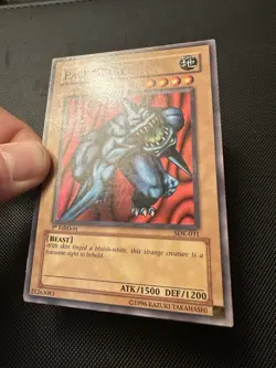 Yugioh: Pale Beast - SDK-031 - Common - 1st Edition NA English Vintage - Image 2