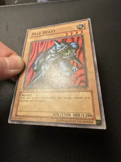 Yugioh: Pale Beast - SDK-031 - Common - 1st Edition NA English Vintage - Image 3